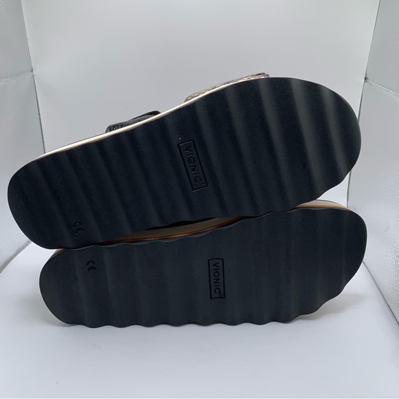 NWOB Vionic Brielle Snake Platform Sandal size 10 slingback 1191 - Picture 10 of 10